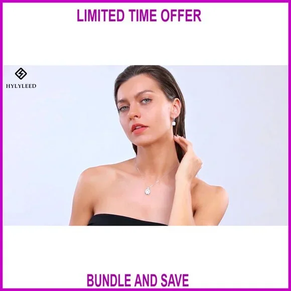Moissanite Floating Pendant Necklace 925 Sterling Silver 1 Carat GRA Certified